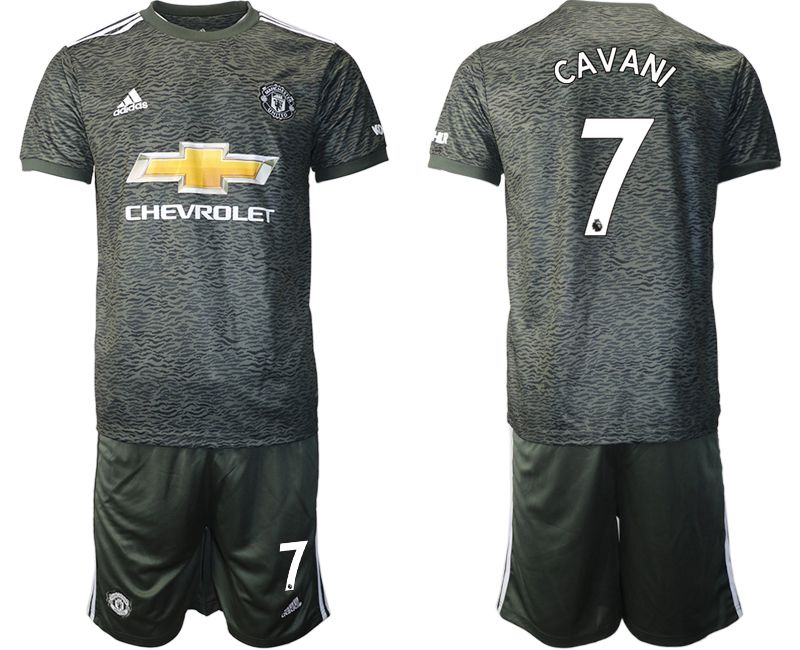 Men 2020-2021 club Manchester United away #7 white Soccer Jerseys->rome jersey->Soccer Club Jersey